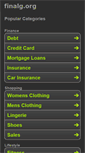 Mobile Screenshot of finalg.org